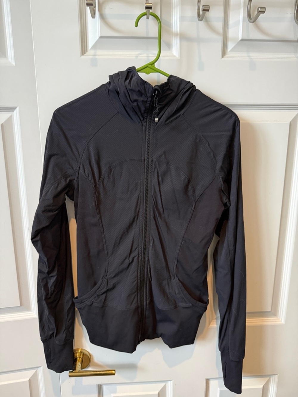lululemon athletica reversible define jacket with hood— Black